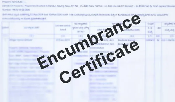 Encumbrance certificate EC guide for Sarjapur Road 2026