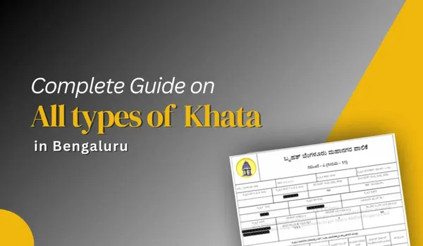 Property tax and khata guide for Sarjapur Road 2026
