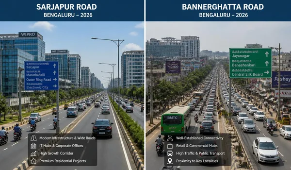 Sarjapur Road vs Bannerghatta Road 2026