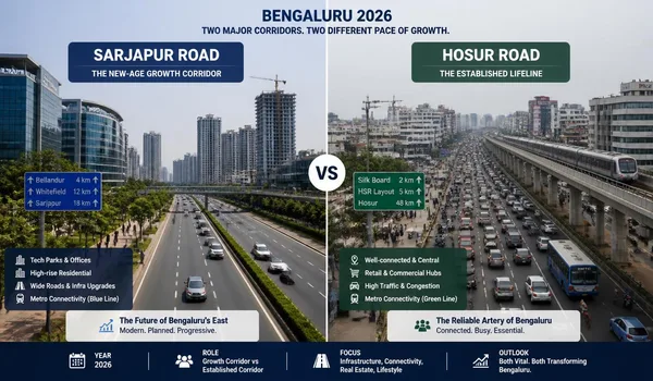 Sarjapur Road vs Hosur Road 2026